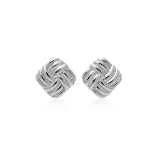 Pillow Ohrring Silber