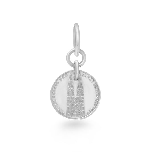 Key-Holder Vintage 5DM Silver Coin “Cologne Cathedral”