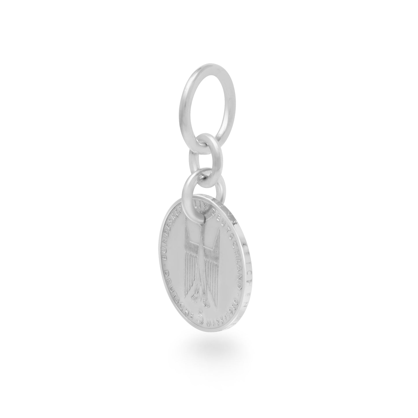 Key-Holder Vintage 5DM Silver Coin “Cologne Cathedral”