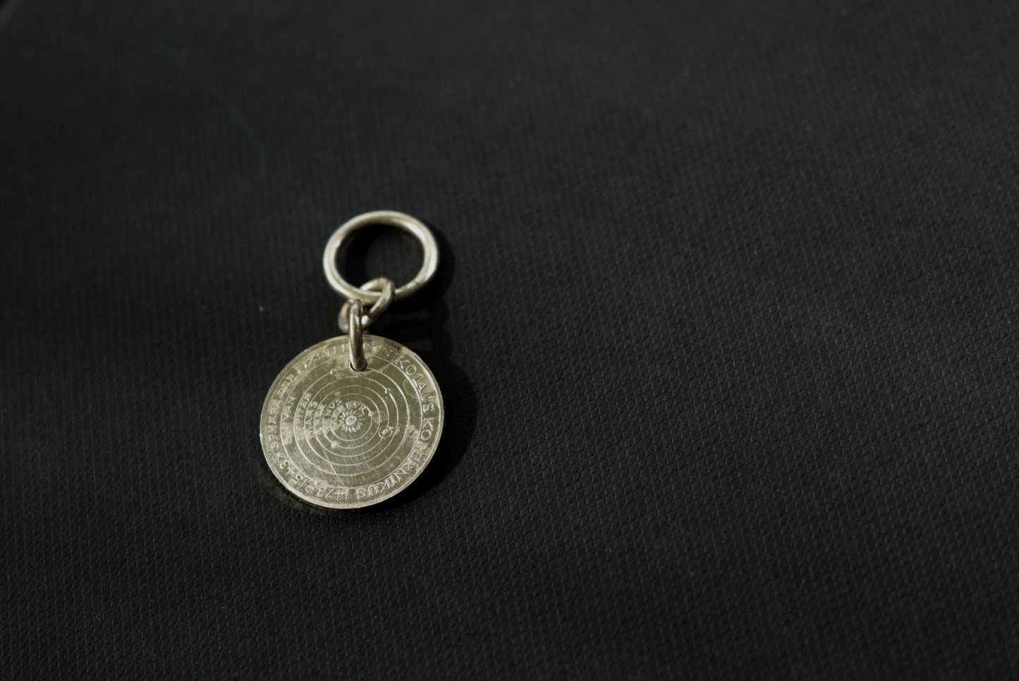 Key-Holder Vintage 5DM silver coin “Copernicus”